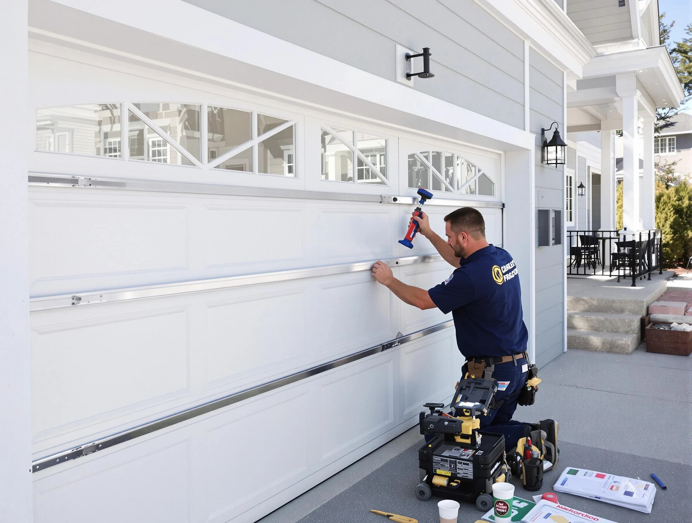 Professional garage door installation by Englewood Garage Door Repair in Englewood