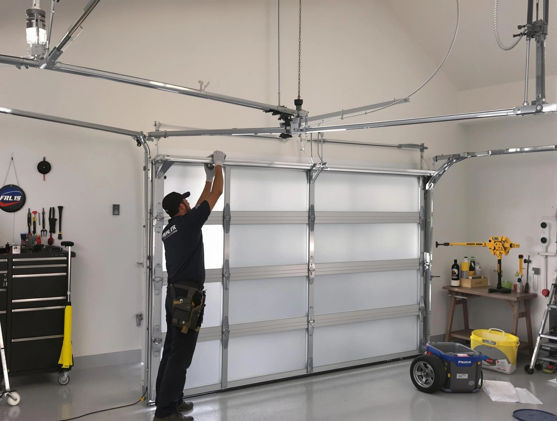 Englewood Garage Door Repair certified team performing precision garage door installation in Englewood