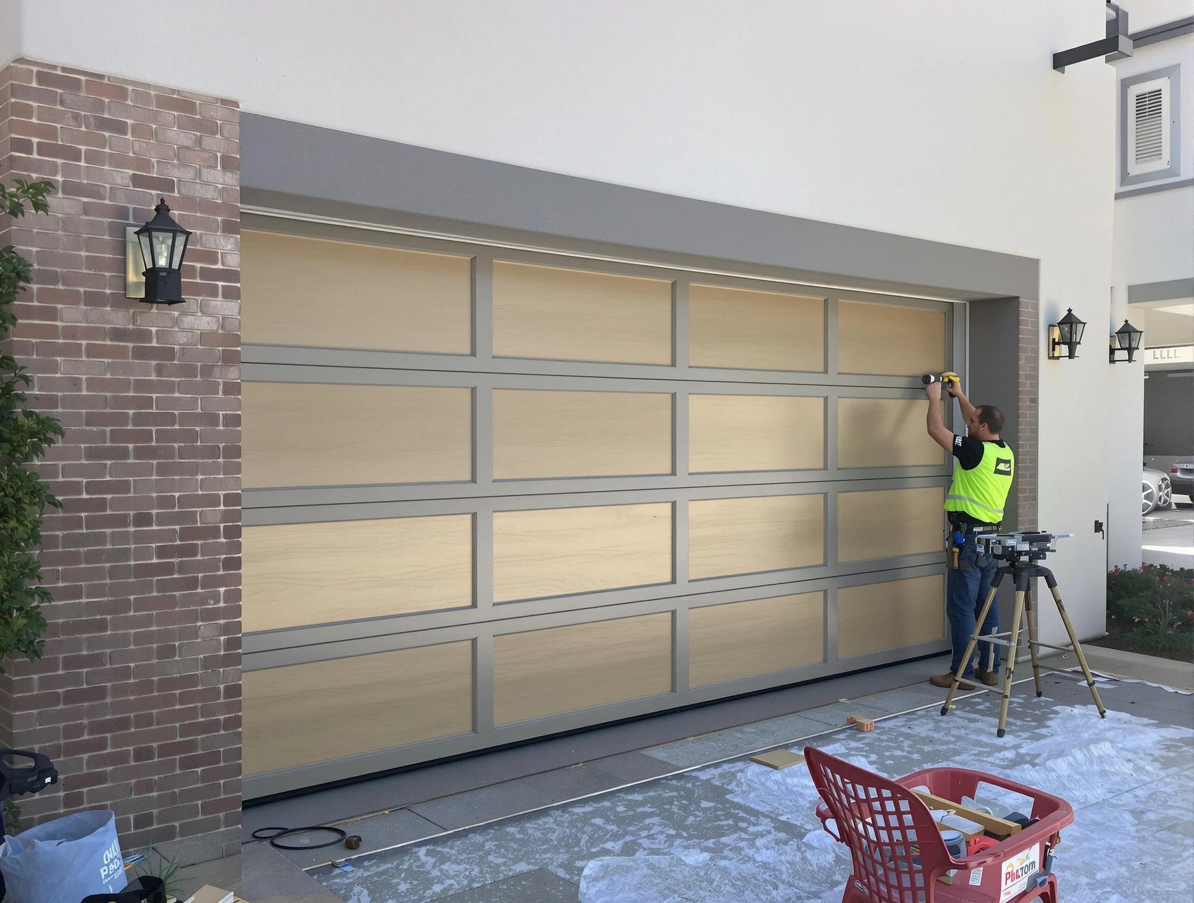 Garage door replacement service by Englewood Garage Door Repair in Englewood