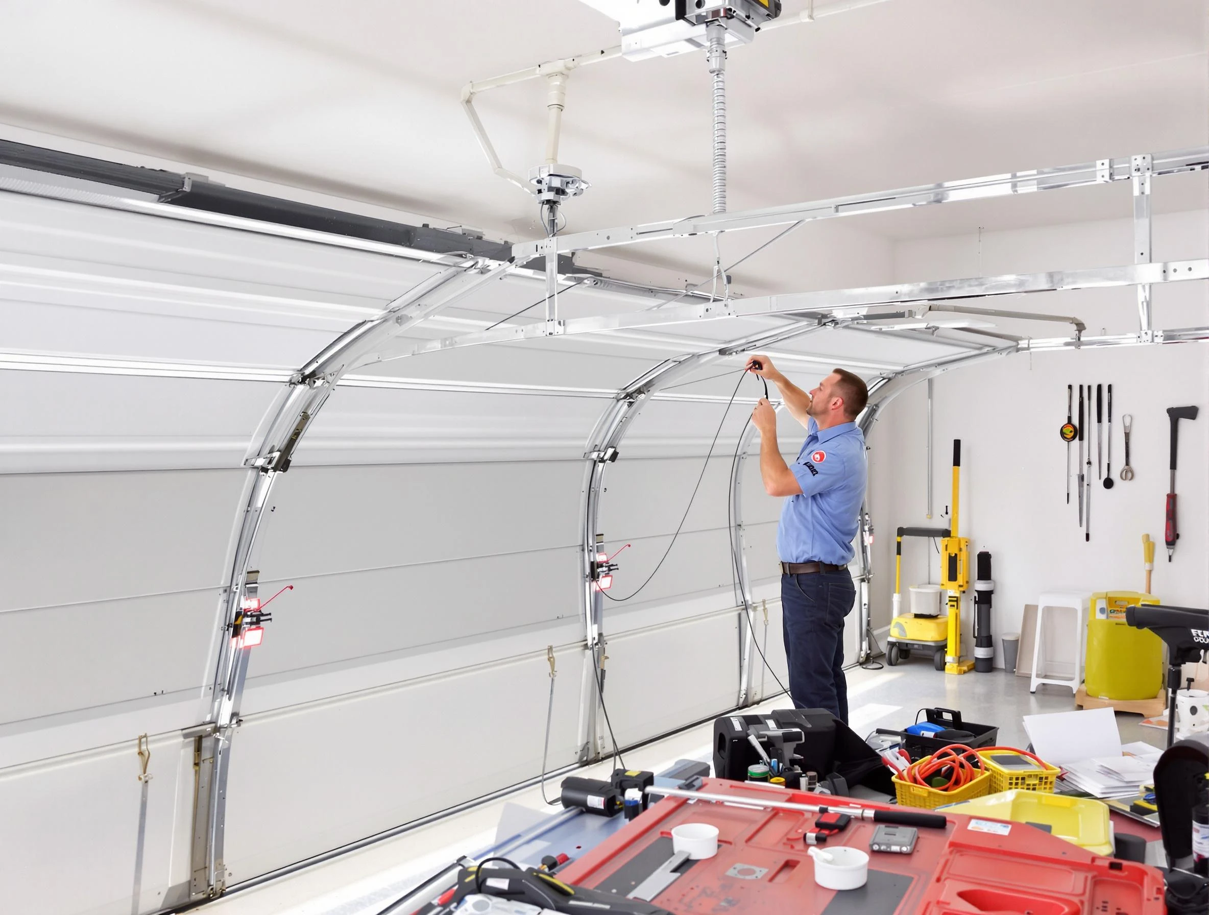 Garage door cable repair service by Englewood Garage Door Repair in Englewood