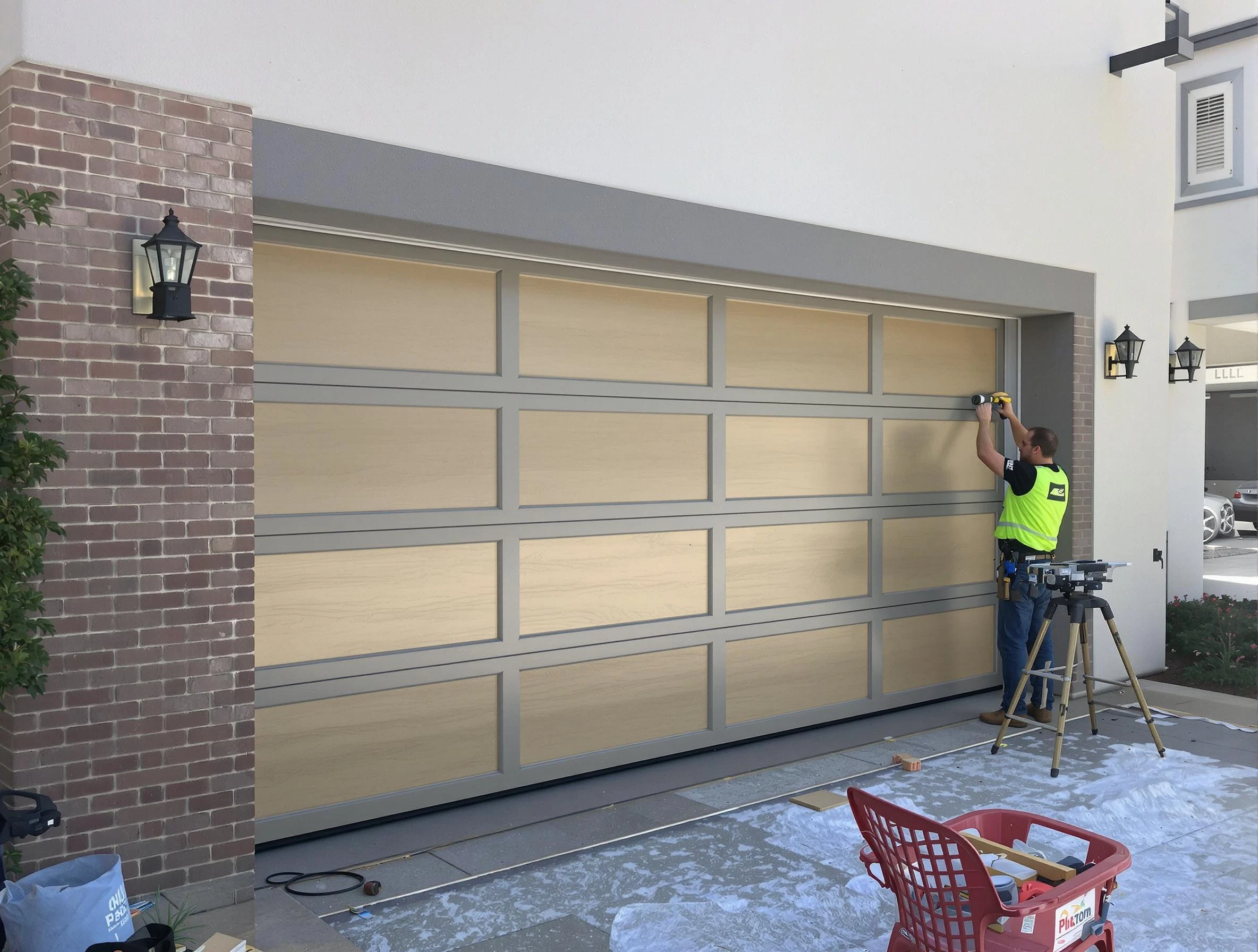 Garage door replacement service by Englewood Garage Door Repair in Englewood
